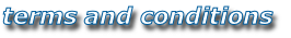 terms and conditions